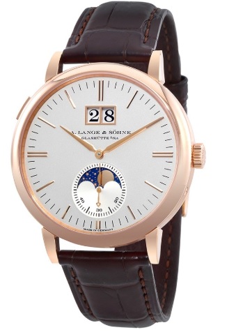 A Lange & Sohne Saxonia Moon Phase Silver Dial Automatic Men's Watch-$29,600.00.jpg