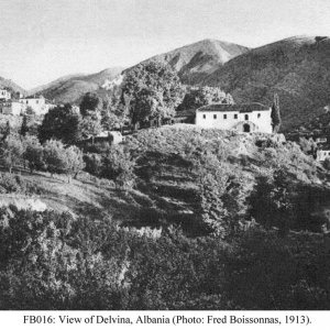 Foto te vjetra shqiptare Delvina foto nga Fred Boissonnass